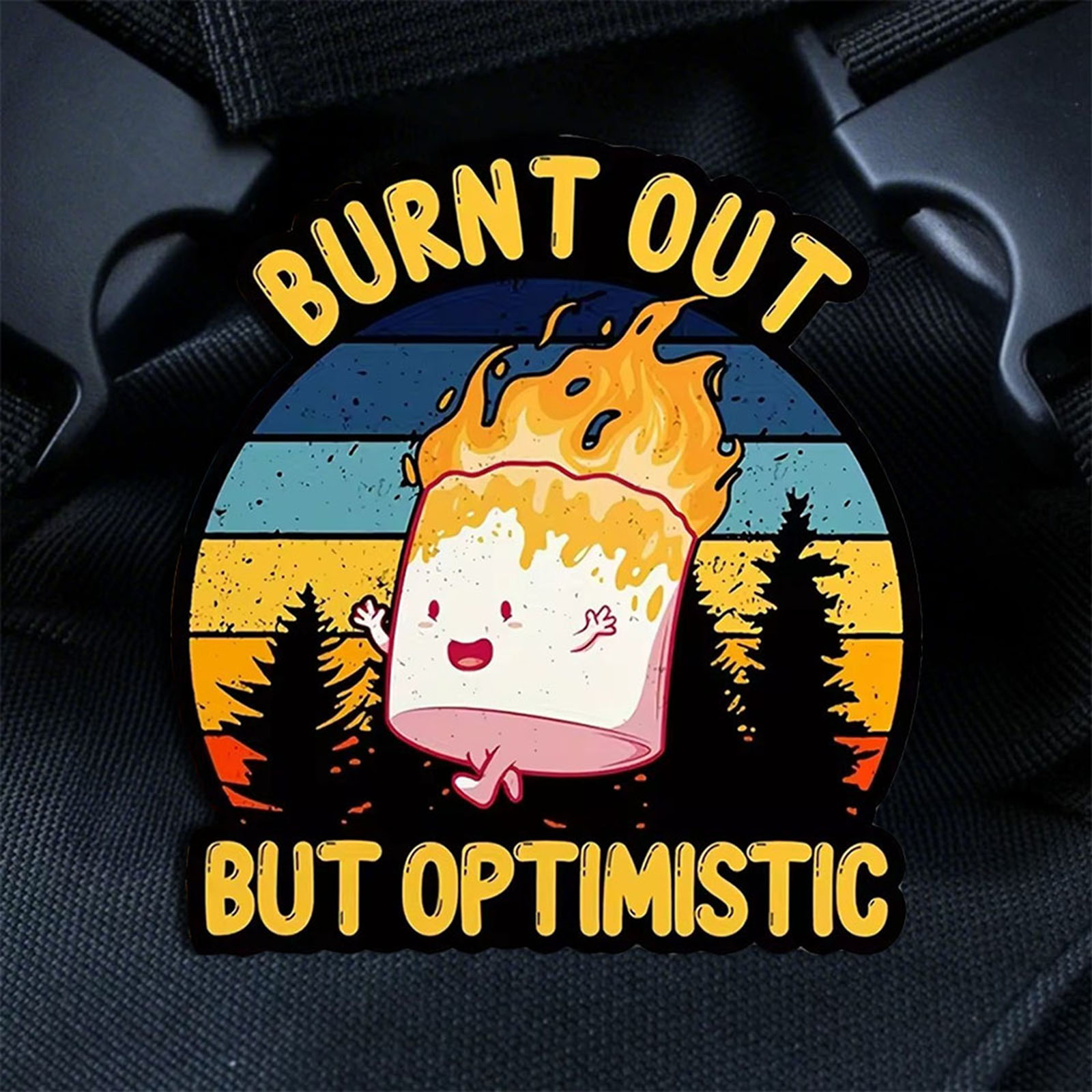 Burnt Out But Optimistic Tacti - Urban Backpack Tactical recension och pris