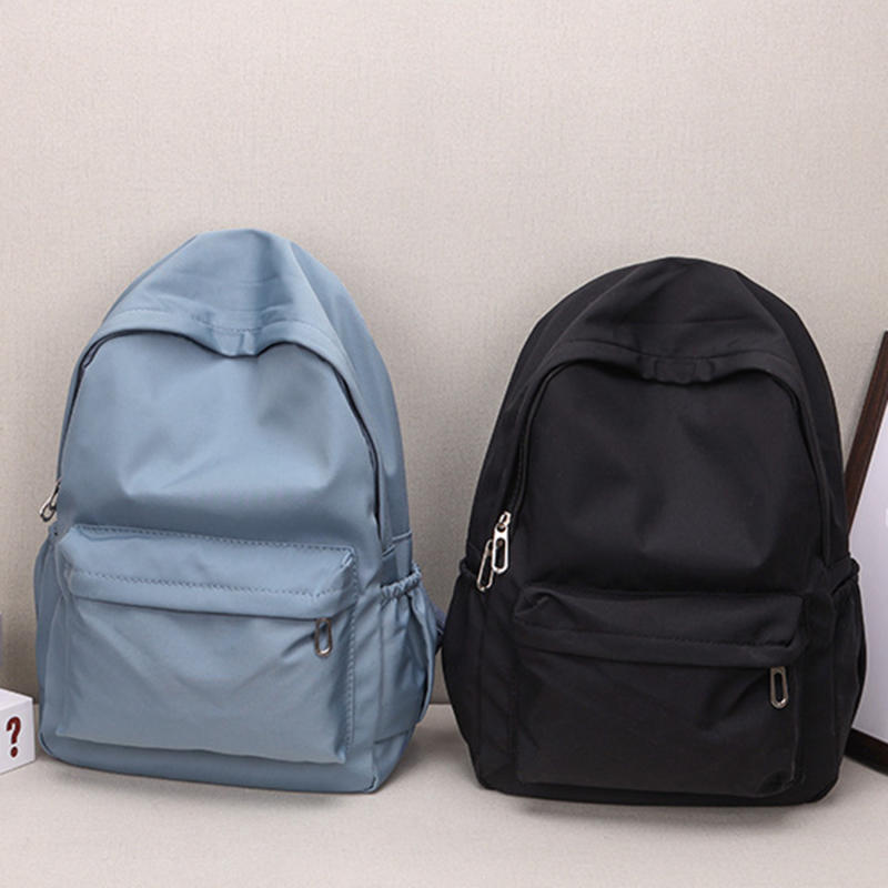 Women Solid Color Leisure Back - Canvas Backpack Casual recension och pris